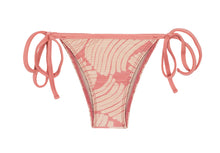 Carica l'immagine nel visualizzatore di Gallery, Product Front: Rio De Sol Slip Bottom Banana Rose Lacinho
