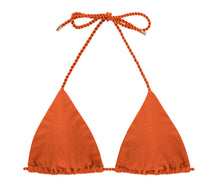 Carica l'immagine nel visualizzatore di Gallery, Product Front: Rio De Sol Reggiseno Top Paprica Tri-Rope
