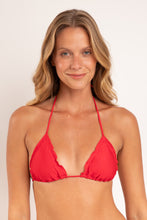 Carica l'immagine nel visualizzatore di Gallery, Gallery: Rio De Sol Reggiseno Top Microfibra-Chic-Red Frufru
