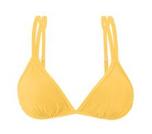 Carica l'immagine nel visualizzatore di Gallery, Product Front: Rio De Sol Reggiseno Top Malibu-Yellow Tri-Duo
