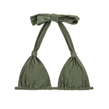 Carica l'immagine nel visualizzatore di Gallery, Product Front: Rio De Sol Reggiseno Top Shimmer-Croco Mel
