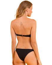 Carica l'immagine nel visualizzatore di Gallery, Image 07: Rio De Sol Completo Set Bora-Black Bandeau-Joy Leblon

