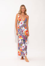 Carica l'immagine nel visualizzatore di Gallery, Image 02: Rio De Sol Vestito Da Spiaggia Garden-Flower Saida Yara
