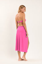 Carica l'immagine nel visualizzatore di Gallery, Model Back: Rio De Sol Gonna Da Spiaggia Fluity-Amor Long Skirt Knot
