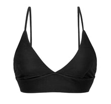 Carica l'immagine nel visualizzatore di Gallery, Product Front: Rio De Sol Reggiseno Top Cotele-Preto Tri-Tank
