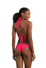 Carica l'immagine nel visualizzatore di Gallery, Model Back: Rio De Sol Slip Bottom Dots-Virtual-Pink Italy

