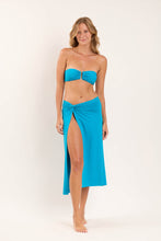 Carica l'immagine nel visualizzatore di Gallery, Image 04: Rio De Sol Gonna Da Spiaggia Fluity-Navega Long Skirt Knot

