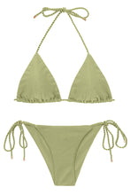 Carica l&#39;immagine nel visualizzatore di Gallery, Set Oliva Tri-Inv Cheeky-Tie

