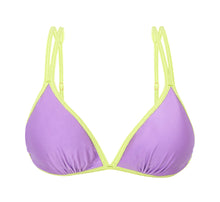 Carica l'immagine nel visualizzatore di Gallery, Product Front: Rio De Sol Reggiseno Top Orchid Tri-Duo
