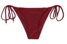 Carica l'immagine nel visualizzatore di Gallery, Product Front: Rio De Sol Slip Bottom Shimmer-Divino Cheeky-Tie

