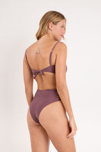 Carica l'immagine nel visualizzatore di Gallery, Model Back: Rio De Sol Slip Bottom Malibu-Ebano Highwaist-Spin-Iris
