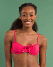 Carica l'immagine nel visualizzatore di Gallery, Image 11: Rio De Sol Reggiseno Top Dots-Virtual-Pink Balconet-Tie
