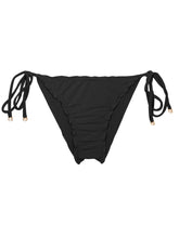 Carica l'immagine nel visualizzatore di Gallery, Product Front: Rio De Sol Slip Bottom Malibu-Black Frufru
