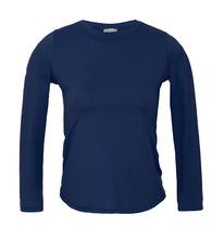 Carica l'immagine nel visualizzatore di Gallery, Product Front: Rio De Sol Reggiseno Navy Rash-Guard

