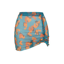 Carica l'immagine nel visualizzatore di Gallery, Product Front: Rio De Sol Gonna Da Spiaggia Luma Mini Skirt Ruched
