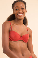 Carica l'immagine nel visualizzatore di Gallery, Image 09: Rio De Sol Reggiseno Top Malibu-Chili Balconet
