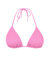 Carica l'immagine nel visualizzatore di Gallery, Product Front: Rio De Sol Reggiseno Top Crespinho-Rosa Tri-Inv
