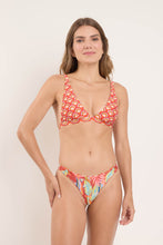 Carica l'immagine nel visualizzatore di Gallery, Image 05: Rio De Sol Reggiseno Top Floral-Scales Alba
