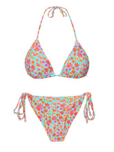 Carica l'immagine nel visualizzatore di Gallery, Product Front: Rio De Sol Completo Set Ditsy-Sky Tri-Inv Cheeky-Tie
