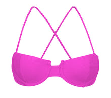 Carica l'immagine nel visualizzatore di Gallery, Product Front: Rio De Sol Reggiseno Top St-Tpz-Pink Balconet
