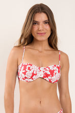 Carica l'immagine nel visualizzatore di Gallery, Gallery: Wednesday In Hawaii By Rio De Sol Reggiseno Top Pua-Hibiscus Coral
