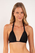 Carica l'immagine nel visualizzatore di Gallery, Gallery: Rio De Sol Reggiseno Top Shimmer-Black Mel
