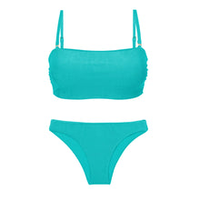 Carica l'immagine nel visualizzatore di Gallery, Product Front: Rio De Sol Completo Set Malibu-Atol Bandeau-Reto Essential
