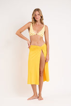Carica l'immagine nel visualizzatore di Gallery, Image 04: Rio De Sol Gonna Da Spiaggia Bio-Luz-Solar Long Skirt Knot
