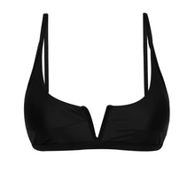 Carica l'immagine nel visualizzatore di Gallery, Product Front: Rio De Sol Reggiseno Top Preto Bra-V
