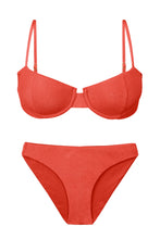 Carica l'immagine nel visualizzatore di Gallery, Product Front: Rio De Sol Completo Set Malibu-Chili Balconet Essential-Comfy
