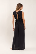 Carica l&#39;immagine nel visualizzatore di Gallery, Black Long Dress Soleil
