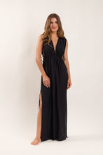 Carica l&#39;immagine nel visualizzatore di Gallery, Black Long Dress Soleil
