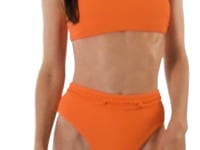 Carica e avvia il video nel visualizzatore di galleria, Video: Rio De Sol Slip Bottom St-Tpz-Tangerina Hotpant-High
