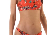 Carica e avvia il video nel visualizzatore di galleria, Video: Rio De Sol Reggiseno Top Wildflowers Bra-Sport
