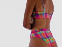 Carica e avvia il video nel visualizzatore di galleria, Video: Rio De Sol Reggiseno Top Tulip-Garden Bandeau-Reto
