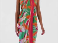 Carica e avvia il video nel visualizzatore di galleria, Video: Rio De Sol Pareo Green Bloom Canga
