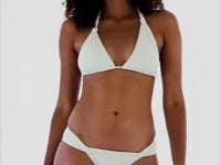 Carica e avvia il video nel visualizzatore di galleria, Video: Rio De Sol Reggiseno Top Off-White Mel
