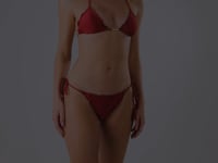 Carica e avvia il video nel visualizzatore di galleria, Video: Rio De Sol Slip Bottom Shimmer-Divino Frufru
