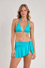 Carica l&#39;immagine nel visualizzatore di Gallery, Model Front: Rio De Sol Gonna Da Spiaggia Amb-Nannai Mini Skirt
