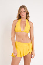 Carica l&#39;immagine nel visualizzatore di Gallery, Model Front: Rio De Sol Gonna Da Spiaggia Bio-Luz-Solar Mini Skirt
