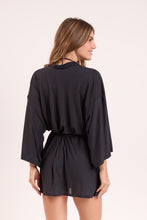 Carica l&#39;immagine nel visualizzatore di Gallery, Image 08: Rio De Sol Caftano / Copricostume Black Kimono
