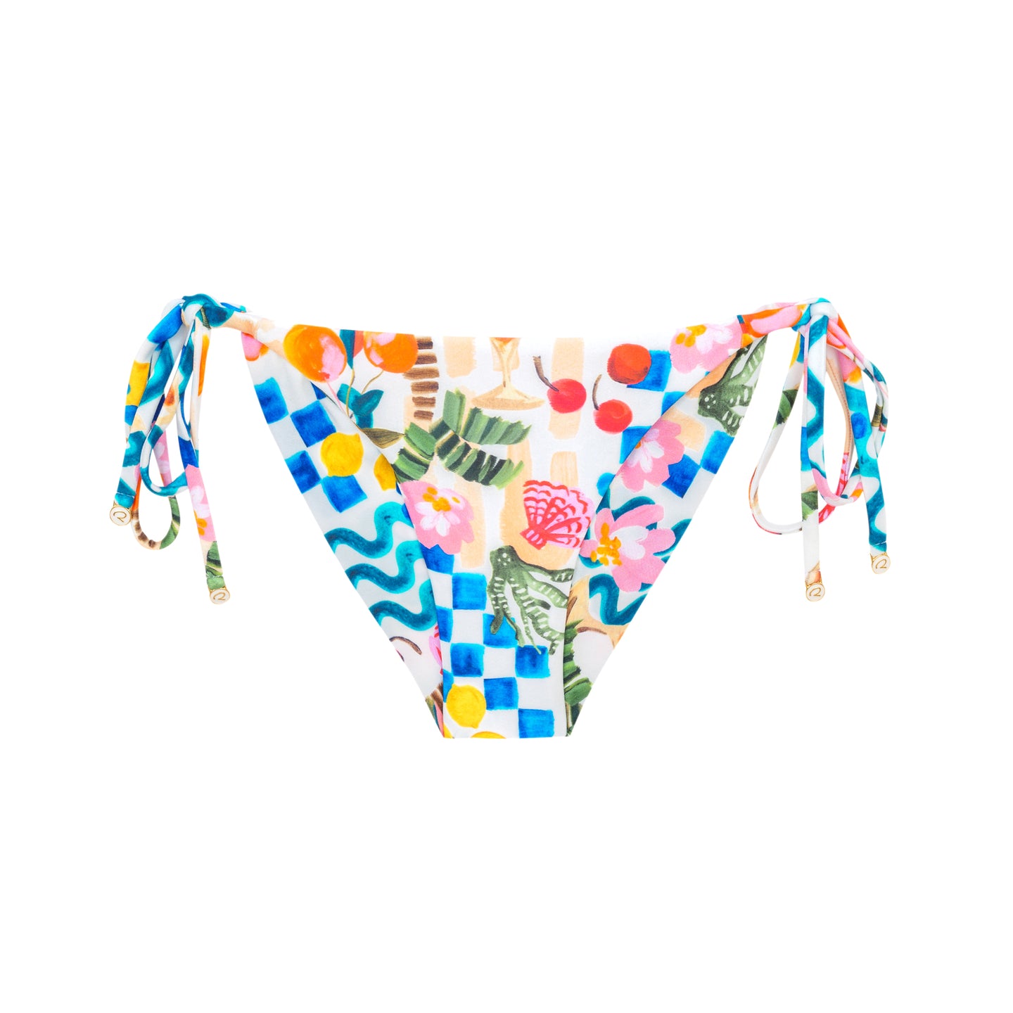 Product Front: Rio De Sol Slip Bottom Al-Mare Cheeky-Tie
