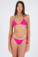 Carica l&#39;immagine nel visualizzatore di Gallery, Model Front: Rio De Sol Slip Bottom Amaranto Frufru

