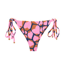 Carica l&#39;immagine nel visualizzatore di Gallery, Product Front: Rio De Sol Slip Bottom Amore-Pink Cheeky-Micro
