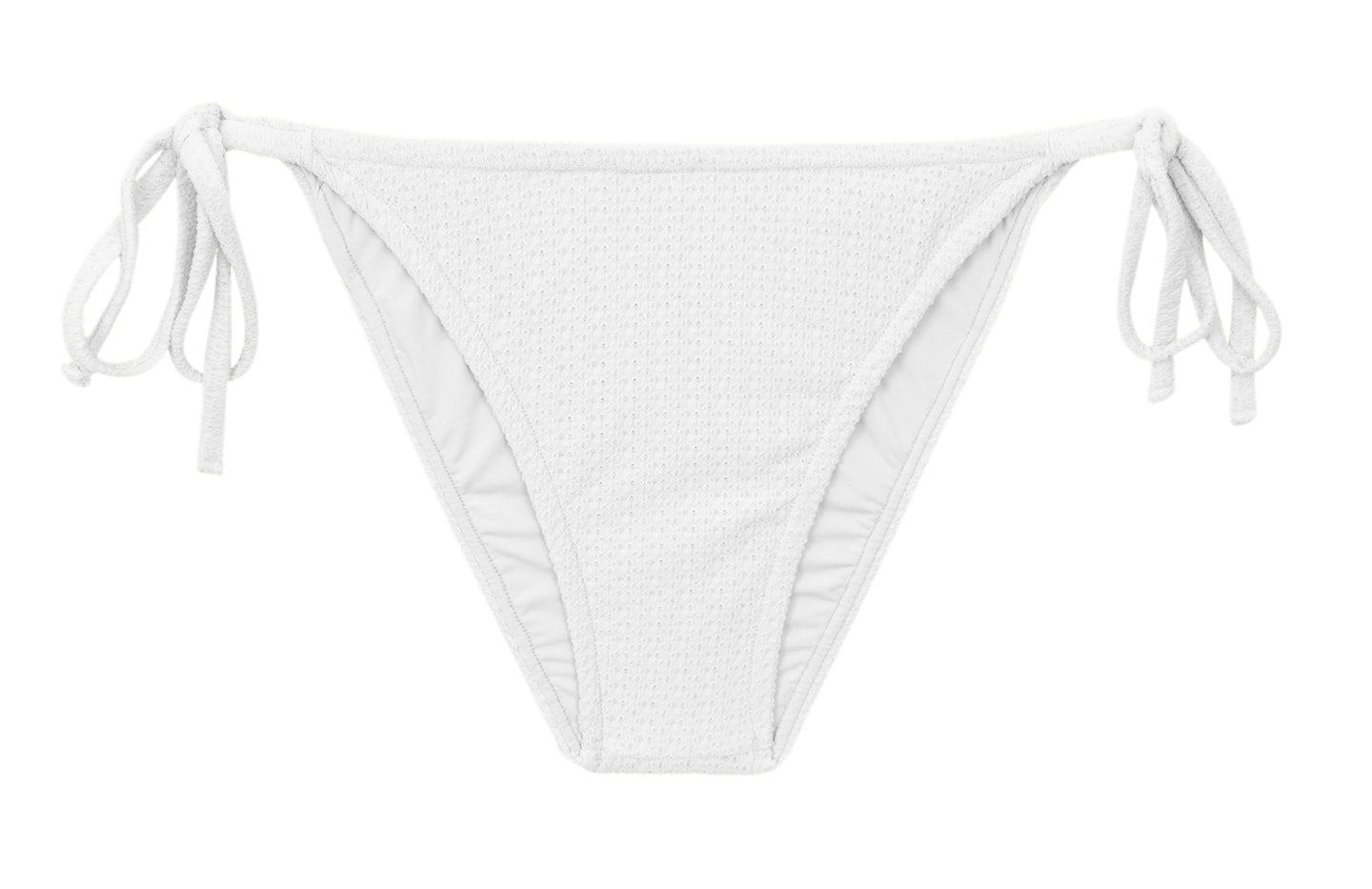 Product Front: Rio De Sol Slip Bottom Bora-White Lacinho