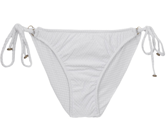 Product Front: Rio De Sol Slip Bottom Cloque Branco New Comfort