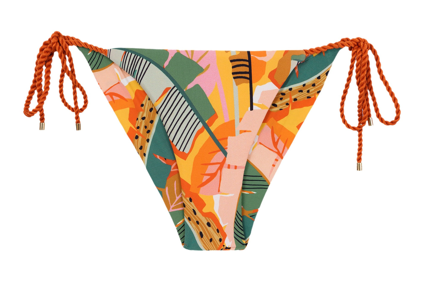 Product Front: Rio De Sol Slip Bottom El-Arco Cheeky-Rope
