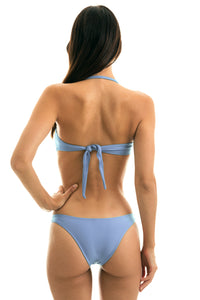Model Back: Rio De Sol Slip Bottom Garoa Bandeau