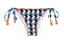 Carica l&#39;immagine nel visualizzatore di Gallery, Product Front: Rio De Sol Slip Bottom Geometric Frufru
