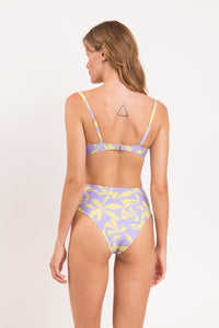 Model Back: Rio De Sol Slip Bottom Glow Hotpants